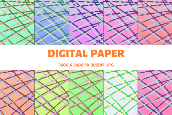 Abstract Candy Digital Papers: A Versatile Asset for Creative and Business Workflows