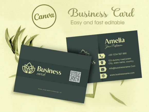 Attractive Business Card Canva Template: A Modern Solution for Professional Branding