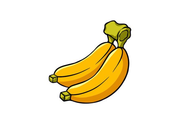 Banana Clipart: A Versatile Graphic for Creative Projects and Design Needs