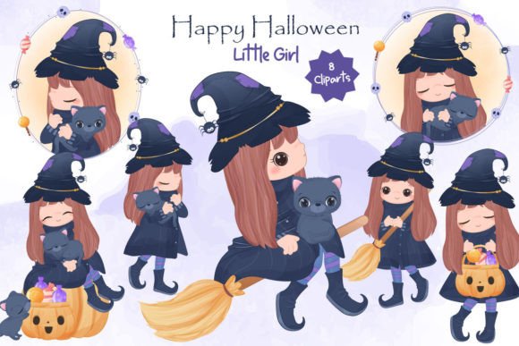 Halloween Series Little Girl Vol 01