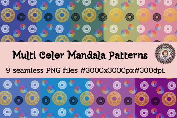 Multi Color Mandala: A Versatile Design Resource for Creative Projects