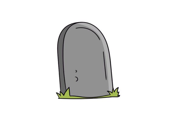 Tombstone Vector Grave Illustration: A Spooky Design Essential for Creators and Businesses