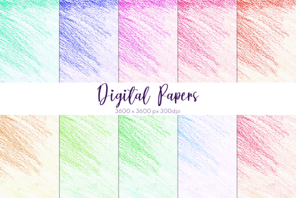 Vivid Abstract Chalk Digital Papers: A Versatile Tool for Creative Projects